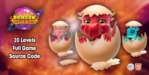 Dragon Planet (HTML5  Construct 3)