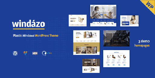 Windazo  Plastic Windows and Doors WordPress Theme