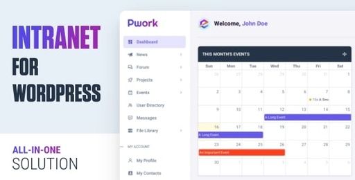 Pwork  Intranet For WordPress