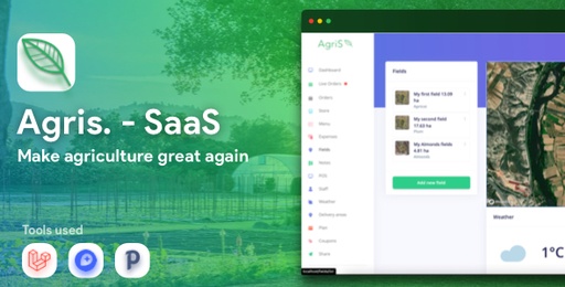 Agris  SaaS platform script for agriculture