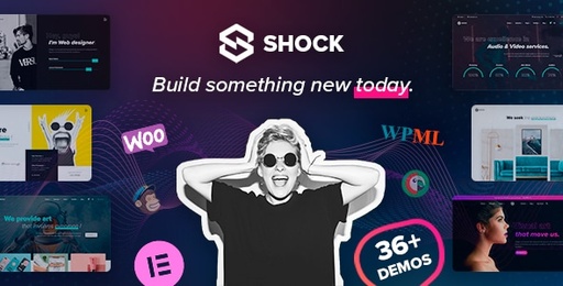 Shock  Agency WordPress Theme