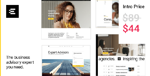 Expertise  Business Consulting WordPress Theme