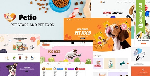 Petio  Multipurpose Shopify Sections All Pages
