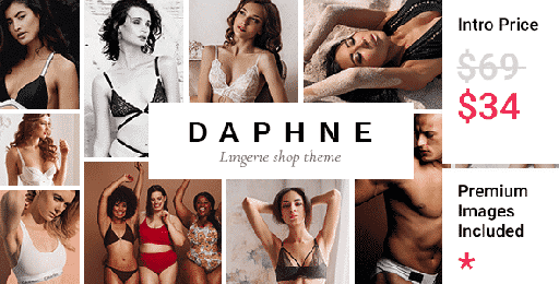 Daphne  Lingerie Shop Theme