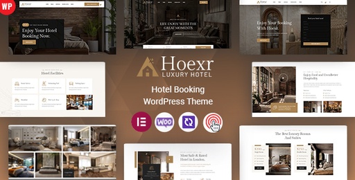 Hoexr  Hotel Booking WordPress Theme
