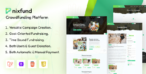 PnixFund  Crowdfunding Platform