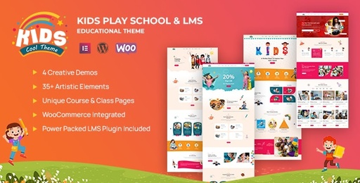Kidscool  Children, Kids School WordPress Theme