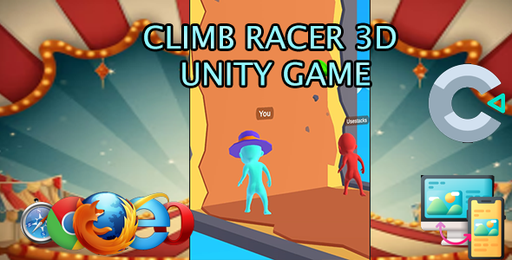 Unity game template  Climb racer 3d Android source code
