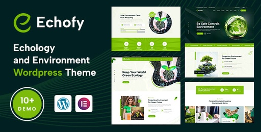 Echofy  Environment, Echology &amp; Solar Renewable Energy WordPress Theme