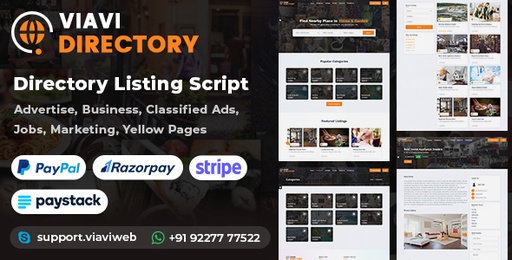 Viavi  Directory Listing Laravel Script
