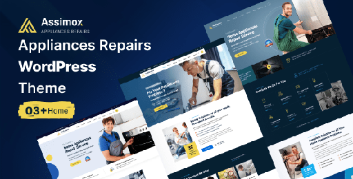 Assimox  Appliances Repair Services WordPress Theme