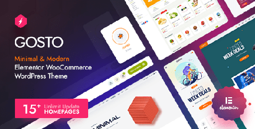 Gosto  Multipurpose WooCommerce WordPress Theme