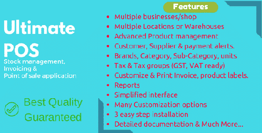 Ultimate POS  Best Advanced Stock Management, Point of Sale &amp; Invoicing application