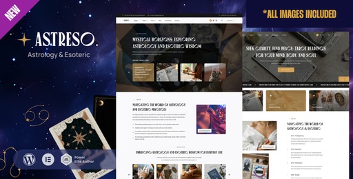 Astreso  Astrology &amp; Esoteric WordPress theme