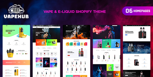 VapeHub  Vape &amp; E-Liquid Shopify Theme