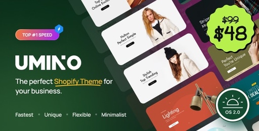 Umino  Multipurpose Shopify Themes OS 2.0  RTL Support