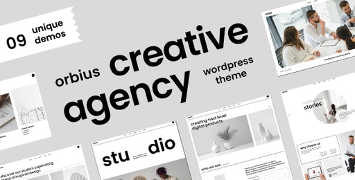 Orbius  Creative Agency and Portfolio Theme