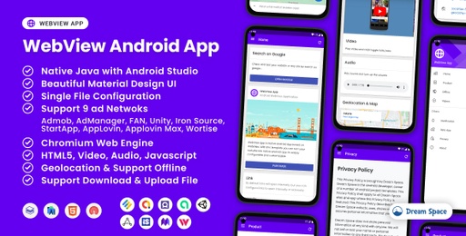 WebViewApp  Premium Android WebView App 1.2