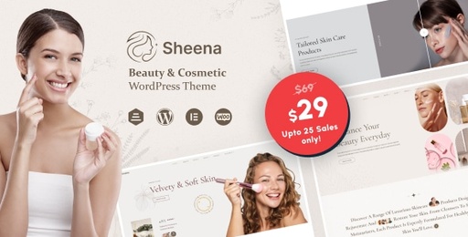 Sheena  Beauty &amp; Cosmetic WooCommerce Theme