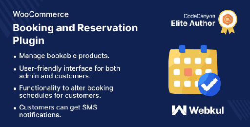 Booking And Reservation Plugin for WooCommerce