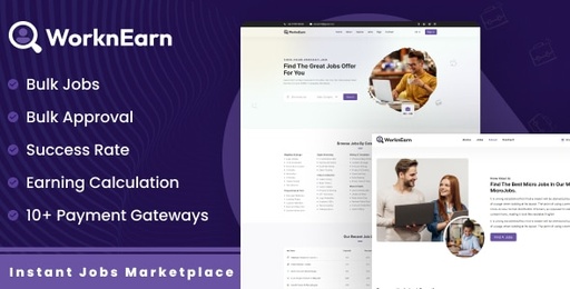 WorknEarn  Instant Jobs Marketplace