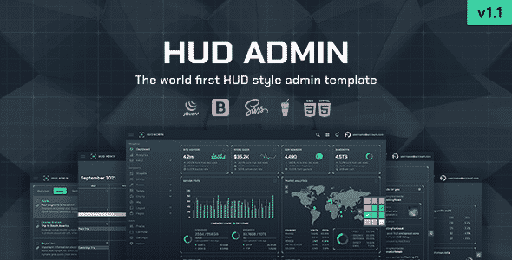 HUD  Bootstrap 5 Admin Template