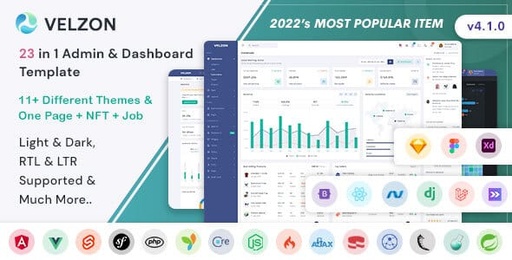 Velzon  Admin &amp; Dashboard Template