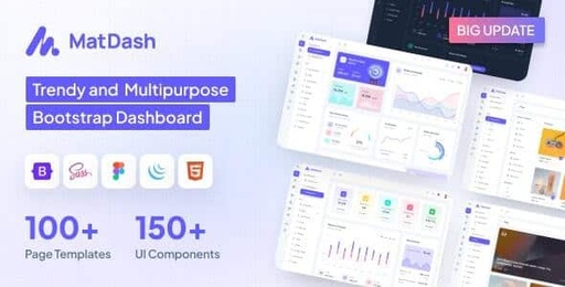 MatDash  Bootstrap Admin Template