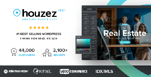 Houzez  Real Estate WordPress Theme + Purchase code