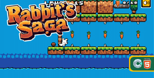 Rabbits Saga  HTML5 Game