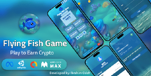 Flying Fish Game  Play to Earn Crypto with Admin Panel and Admob