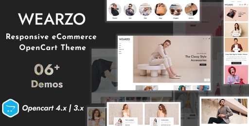 Wearzo  Responsive OpenCart Template