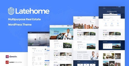 LateHome  Real Estate WordPress Theme