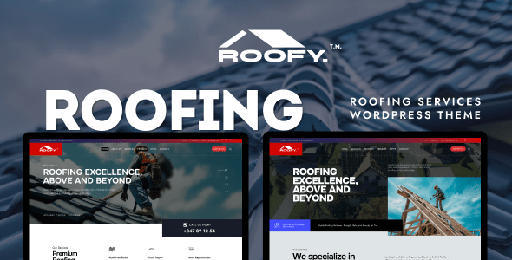 Roofy  Roofing Services WordPress Theme
