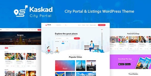 Kaskad  City Guide WordPress Theme