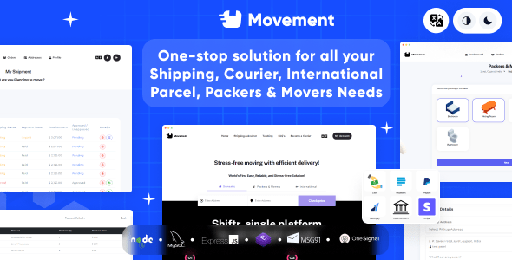 Movement: Your All-in-One Packers &amp; Movers, Shipping &amp; Courier Parcel Logistics Partner Solution