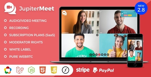 JupiterMeet  White Label Video Conference