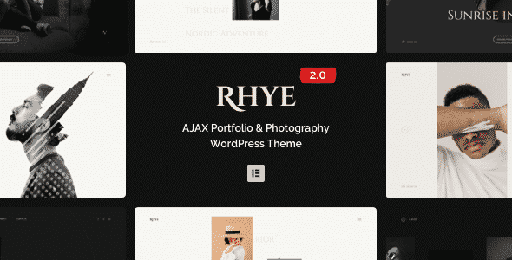 Rhye  AJAX Portfolio WordPress Theme