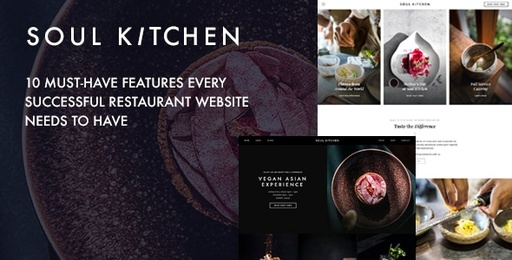 SoulKitchen  Restaurant WordPress Theme