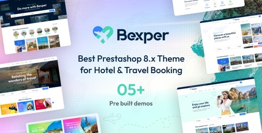 Leo Bexper Elementor  Travel Booking Prestashop Theme