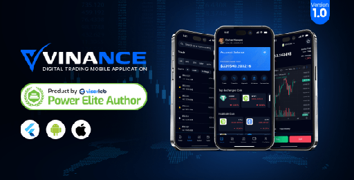 Vinance  Digital Trading Mobile Application