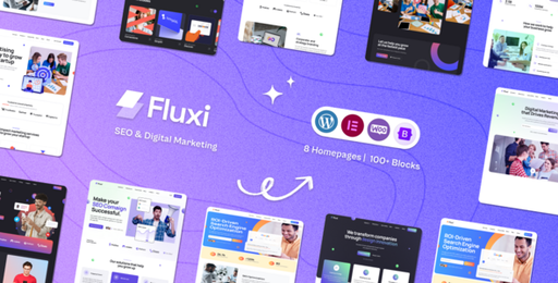Fluxi  SEO Marketing Digital Agency WordPress Theme