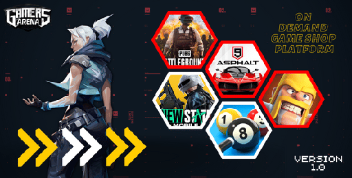Gamers Arena  Digital Online Game Store, Game Top Up , Voucher &amp; Gamer ID Selling Tools