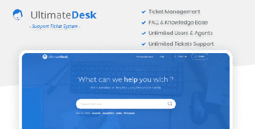 UltimateDesk  Support Ticket System with Knowledge Base &amp; FAQ