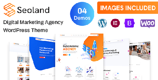Seoland  SEO And Digital Marketing Agency WordPress Theme