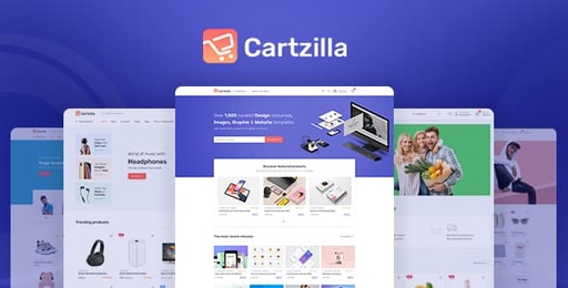 Cartzilla  Digital Marketplace &amp; Grocery Store WordPress Theme