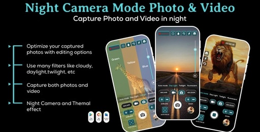 Night Camera Mode  Photo and Video  HD Camera Filter  HD Night Camera Pro  Night Mode Camera