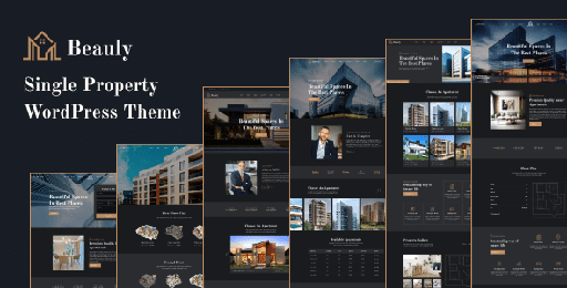Beauly  Single Property WordPress Theme