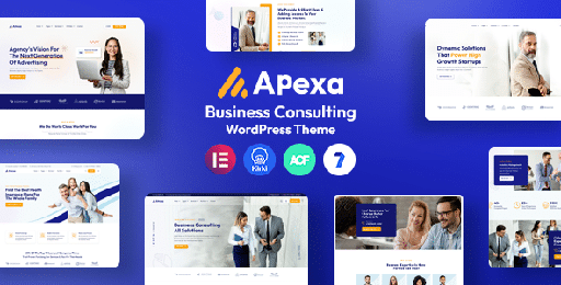 Apexa  Multipurpose Business Consulting WordPress Theme