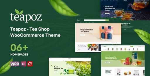 Teapoz  Tea Shop WooCommerce Theme